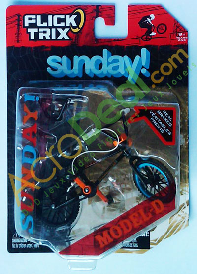  Bikes Sunday on Trix   1 Finger Bmx Bike   Accessoires   Sunday     Model D Finger Bmx