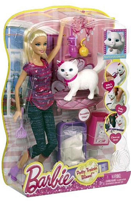 barbie et son chat